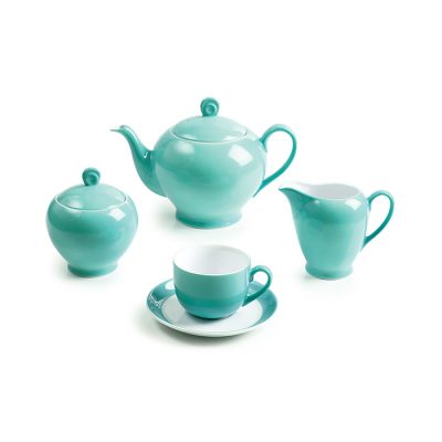 سرویس چینی 17 پارچه چای خوری ایندیگو