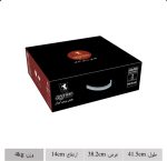 سرویس قاب و قدح هگزان طرح رزفلاور - Image 4