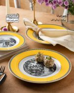 سرویس چینی ۱۰۲ پارچه ۱۲ نفره طرح جورجیانا (ایتالیا اف